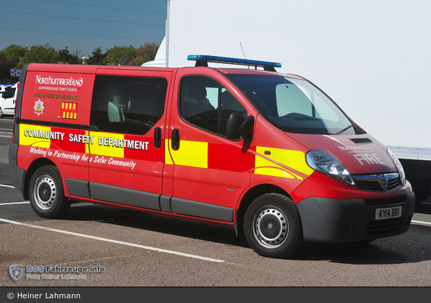 Cramlington - Northumberland Fire & Rescue Service - Van