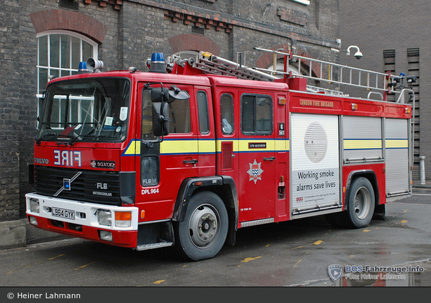 London - Fire Brigade - DPL 964 (a.D.)