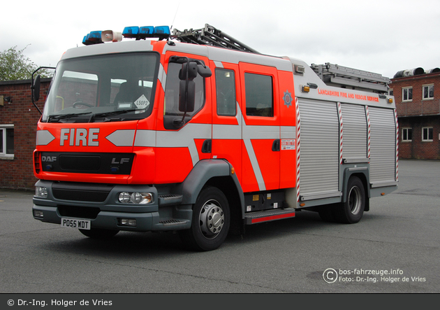 Preston - Lancashire Fire & Rescue Service - PLR