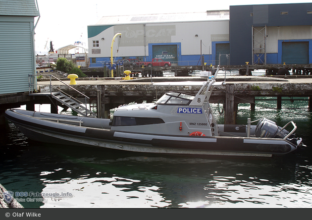 Wellington City - New Zealand Police - Polizeiboot "POLICE 8"