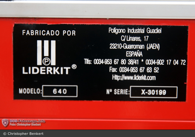 San Bernardino - SWSB - Modulfahrzeug