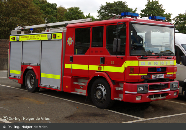 Coleshill - Warwickshire Fire and Rescue Service - PRL (a.D.)