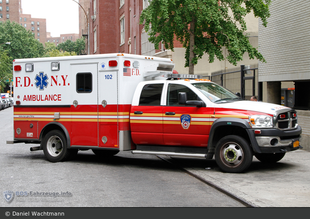 FDNY - EMS - Ambulance 102 - RTW