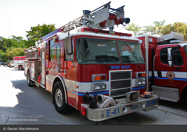 Miami Beach - FD - Engine 41 - Hubrettungs-LF