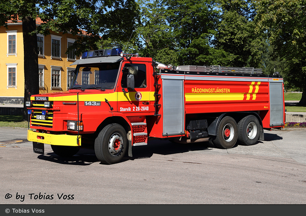 Sandviken - Gästrike RTJ - Tankbil - 2 26-2040 (a.D.)