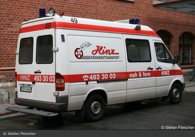 Krankentransport Hinz - KTW 49