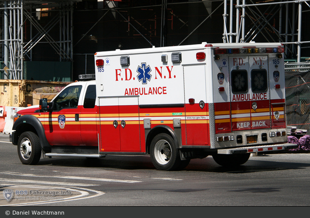 FDNY - EMS - Ambulance 185 - RTW