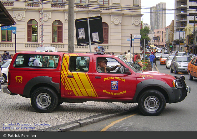 Curitiba - Corpo de Bombeiros da Polícia Militar - GW - ABS 7747