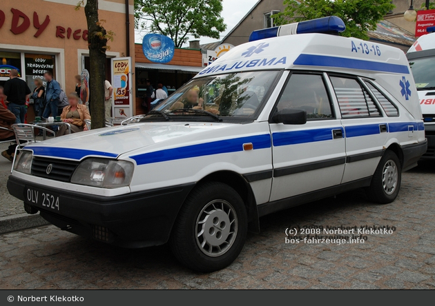 Olsztyn - ZOZ MSW Centrum Onkologii - KTW - A-13-16