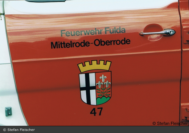 Florian Mittelrode-Oberrode 47 (a.D.) - Türwappen