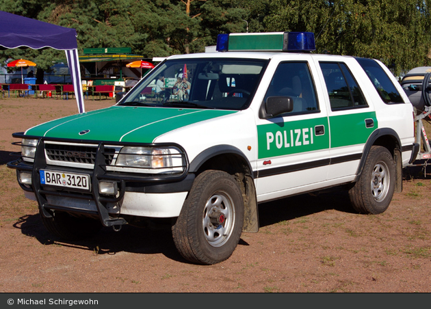 BAR-3120 - Opel Frontera - FuStW - WSP Hohensaaten (a.D.)
