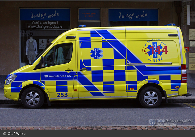 Genève - SK Ambulances - RTW - 253