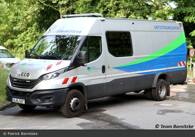 Berlin - Berliner Wasserbetriebe - Entstörungsdienst (B-BL 567)
