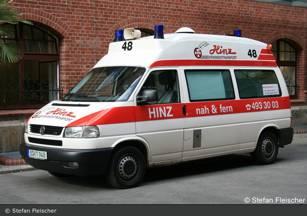 Krankentransport Hinz - KTW 48