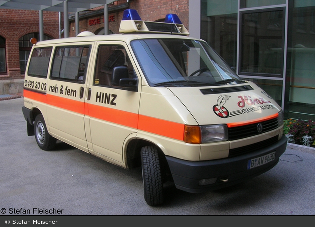 Krankentransport Hinz - KTW 12 (a.D.)
