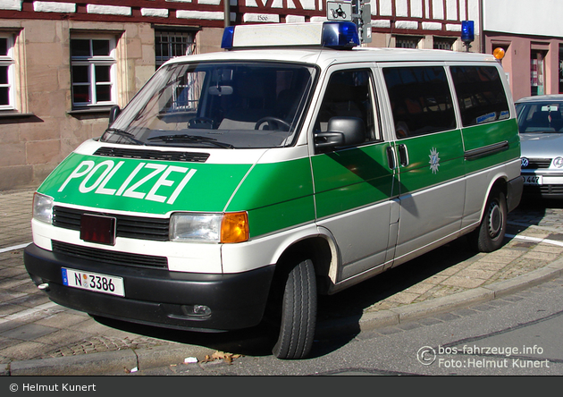 N-3386 - VW T4 - FuStW - Nürnberg