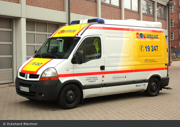 City Ambulanz Hamburg CAH - RTW 47/83-01
