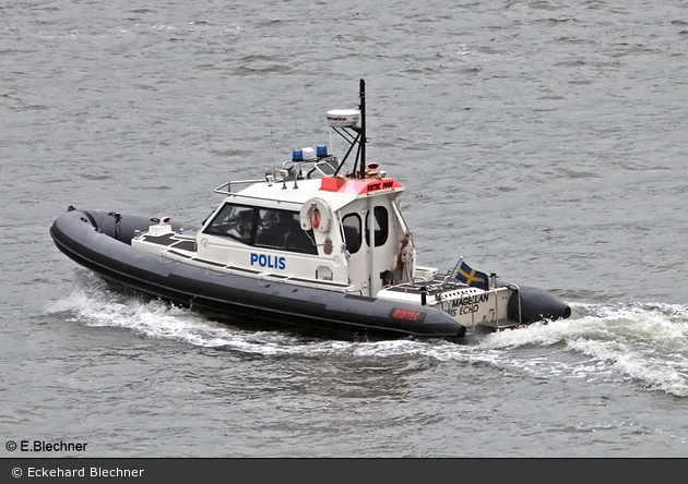 Göteborg - Polis - Haffstreifenboot