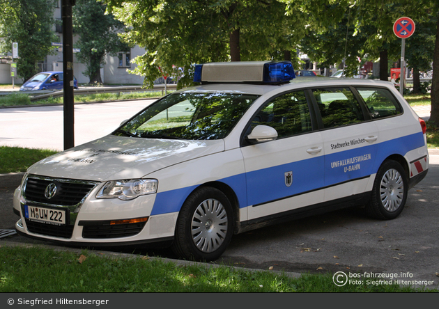 München - Münchner Verkehrsgesellschaft - Unfallhilfswagen