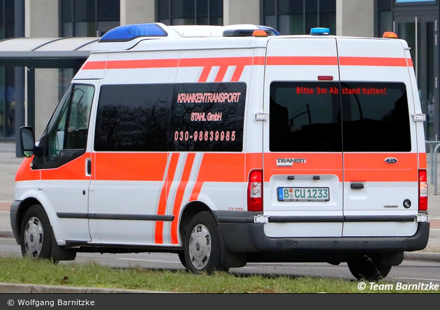 Krankentransport Stahl GmbH - KTW (B-CU 1233)
