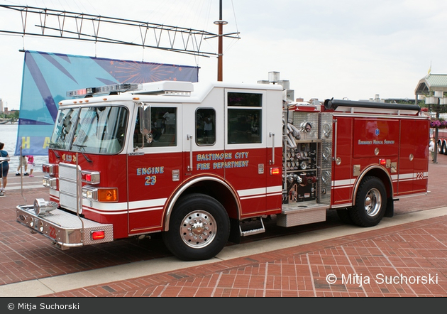 Baltimore - Baltimore City Fire Department - Engine 023