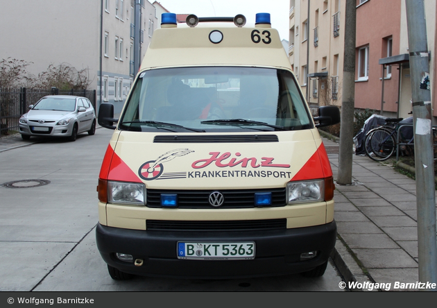 Krankentransport Hinz - KTW 63