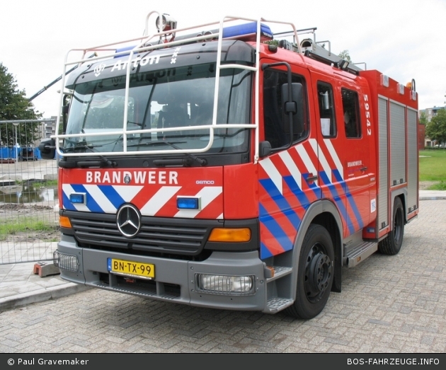 Amsterdam - Brandweer - TLF - 59-542