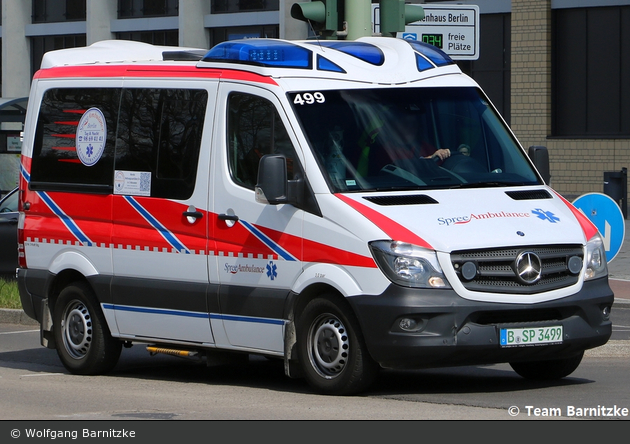 Krankentransport Spree Ambulance - KTW (B-SP 3499)