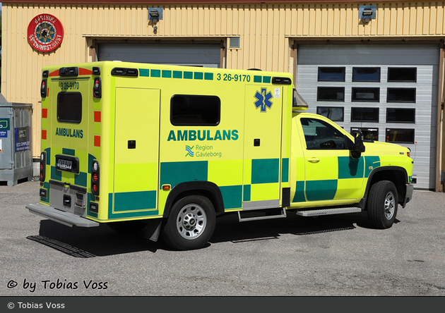 Ockelbo - Landstinget Gävleborg - Ambulans - 3 26-9170