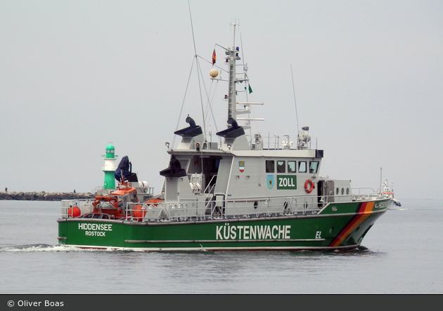 Zollboot Hiddensee - Rostock