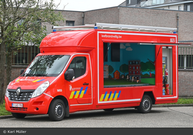 Herent - Hulpverleningszone Vlaams-Brabant Oost - Präventionsmobil - M69