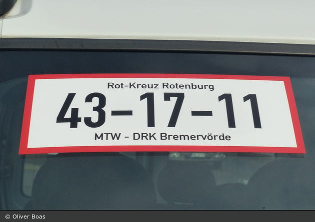 Rotkreuz Rotenburg 43/17-11