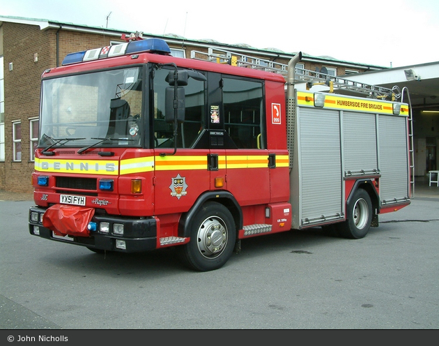 Grimsby - Humberside Fire & Rescue Service - WrL/R