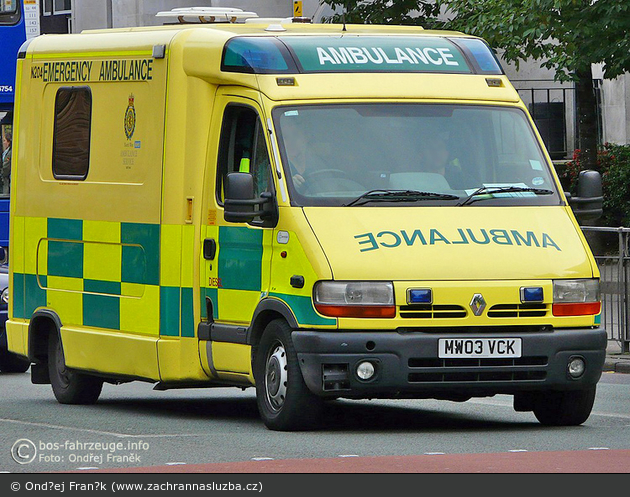 Manchester - Nort West Ambulance Service - Ambulance
