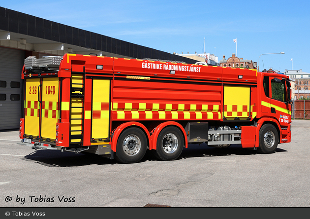 Gävle - Gästrike Räddningstjänst - Tankbil - 2 26-1040 (a.D.)