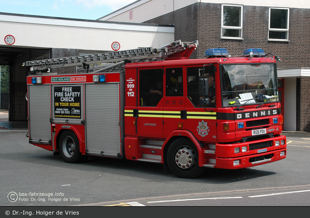 Birmingham - West Midlands Fire Service - PrL