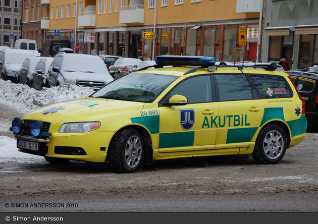 Huddinge - Samariten Ambulans AB - NEF - 3 39-9880 (a.D.)