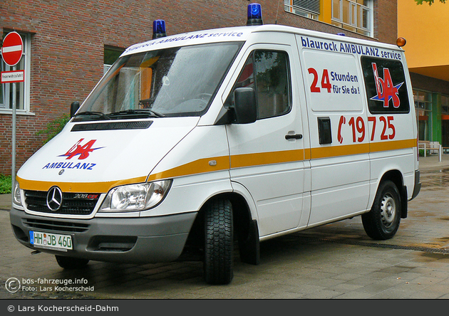 Blaurock Ambulanz Service - KTW (HH-JB 460) (a.D.)
