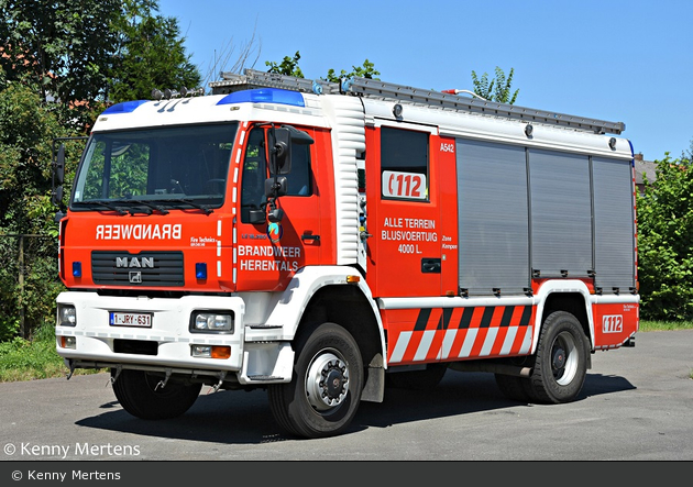 Herentals - Brandweer - HLF - A542 (a.D.)