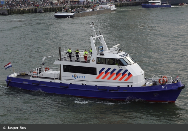 Rotterdam - Politie - Waterpolitie - Polizeiboot P01