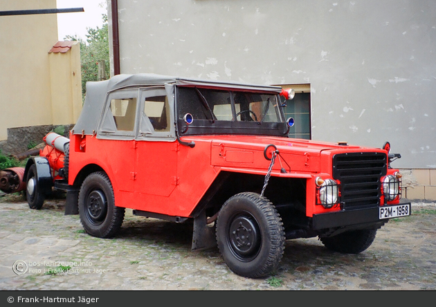 Zeithain - Sächsisches Feuerwehrmuseum - P2M Kübelwagen