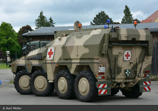 Stetten am kalten Markt - Sanitätsdienst - sgSanKfz Boxer