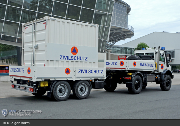 Mercedes-Benz Unimog U 5023 - Eggers - Multifunktionales Zivilschutzfahrzeug (Prototyp)