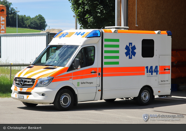 Sirnach - Spital Thurgau - RTW - Santhur 140
