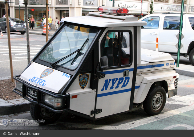 NYPD - Manhattan - Midtown North Precinct - Scooter 3640