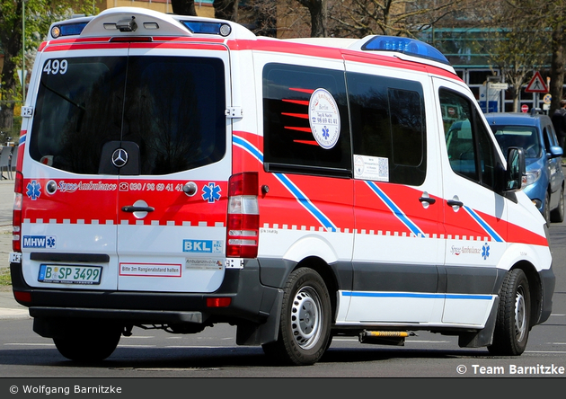 Krankentransport Spree Ambulance - KTW (B-SP 3499)