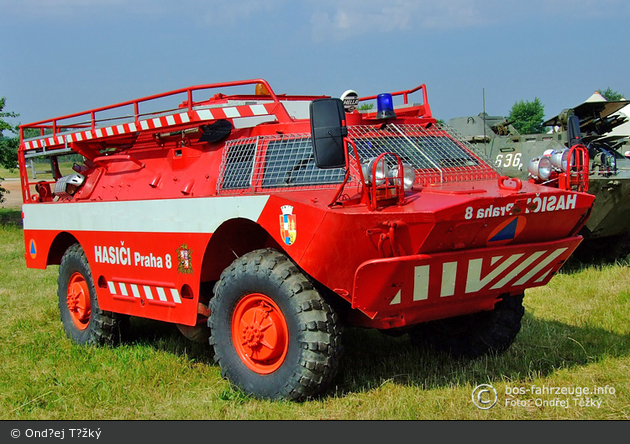 Einsatzfahrzeug: Praha - SDH - Praha 08 - Amphibienfahrzeug - BOS-Fahrzeuge  - Einsatzfahrzeuge und Wachen weltweit