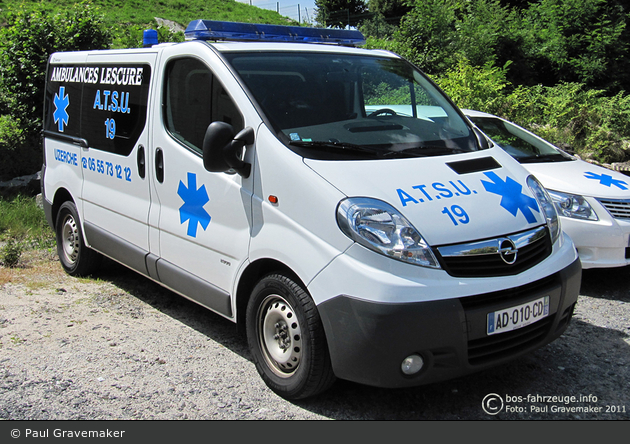 Uzerche - Ambulances Lescure - KTW