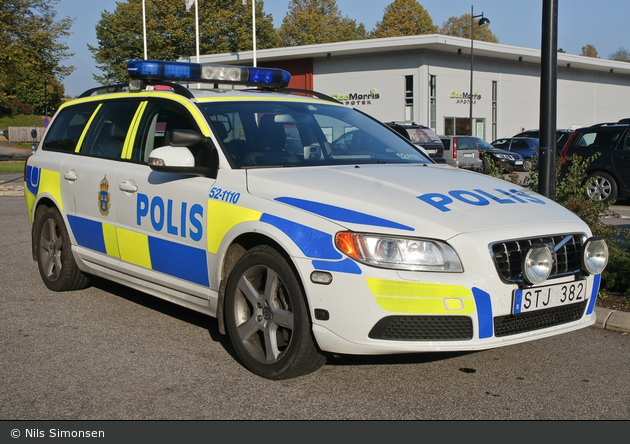 Borås - Polis - Radiobil - 1 52-1110 (a.D.)