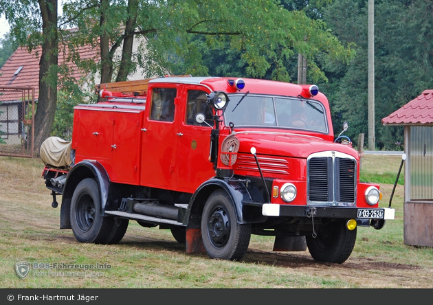 Zeithain - Sächsisches Feuerwehrmuseum - TLF 15 - Riesa